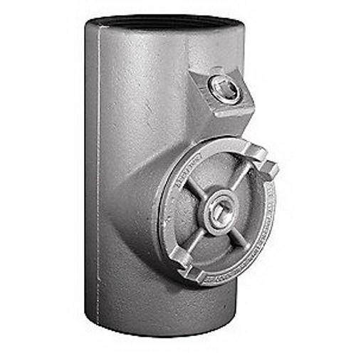 Appleton® UNILETS® EYSEF300AL Dust-Ignitionproof Explosionproof Raintight Conduit Sealing Fitting, 3 in, For Use With IMC/Threaded Rigid Metallic Conduit, Almag 35 Aluminum, Epoxy Powder Coated