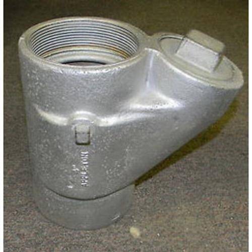 Appleton® UNILETS® EYSF400 Dust-Ignitionproof Explosionproof Raintight Conduit Sealing Fitting, 4 in, For Use With IMC/Threaded Rigid Metallic Conduit, Malleable Iron, Triple Coated