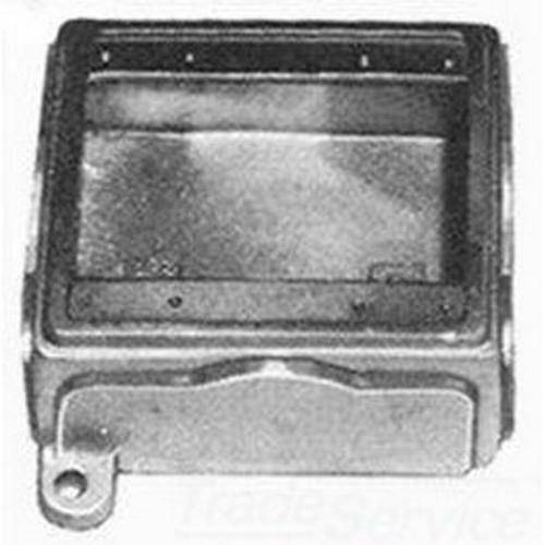 Appleton® UNILETS™ FDB-2GL Type FDB Deep Thick Wall Device Box With Internal Ground Screw, Malleable Iron, 45 cu-in Capacity, 2 Gangs, 5 in H x 5.06 in W x 2.69 in D