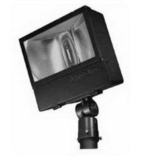 Appleton® Areamaster™ G-AM675L-MT 250/400 Integrally Ballasted Weatherproof Floodlight Fixture, (1) High Pressure Sodium Lamp, 295 W Fixture, 120/208/240/277 VAC, Architectural Bronze Polyester Coated Housing