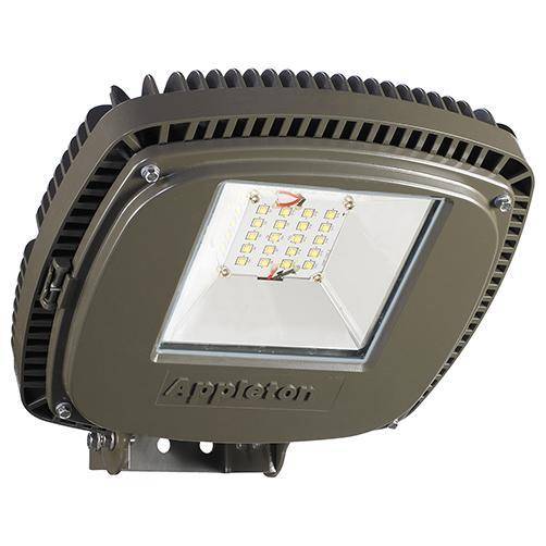 Appleton® Industrial Areamaster™ IAMLED87YBU1 LED Floodlight Fixture, LED Lamp, 750 W Fixture, 120/277 VAC, Architectural Bronze Housing