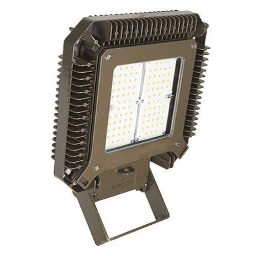 Appleton® Areamaster™ II AMLHL1CG6BHS Enclosed Gasketed Floodlight Fixture, LED Lamp, 180 W Fixture, 347/480 VAC, Architectural Bronze Polyester Coated Housing