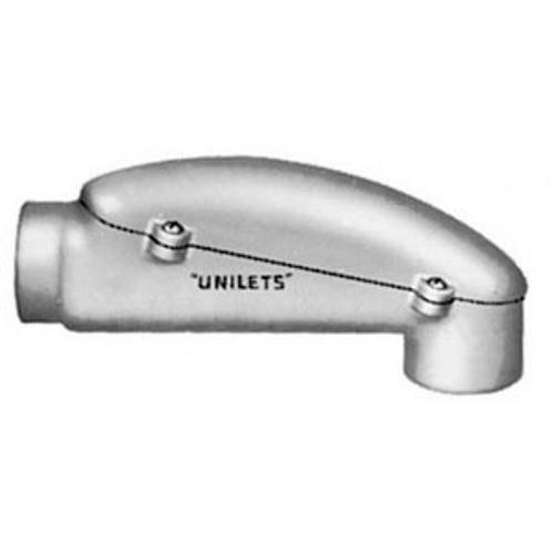 Appleton® UNILETS™ LBD125-A Type LBD Pulling Fitting With Cover and Gasket, 1-1/4 in Hub, 37 cu-in, Aluminum, Epoxy Powder Coated
