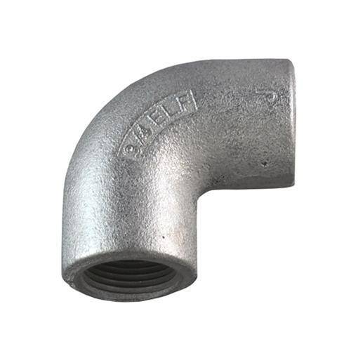 Appleton® LF90-75 Short Bushed Elbow, 3/4 in Trade, 90 deg, Malleable Iron, Triple Coated