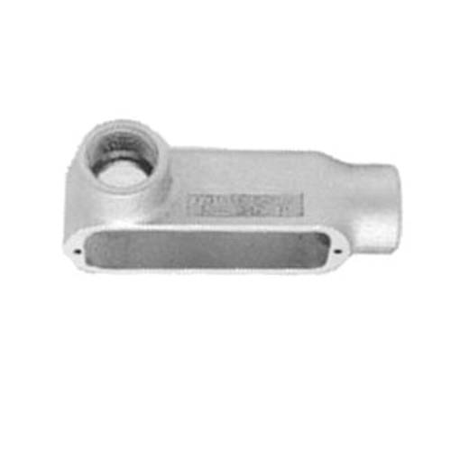 Appleton® UNILETS™ LL125T-A Type LL Conduit Outlet Body, 1-1/4 in Hub, Form 85, 34.8 cu-in, Copper Free Aluminum, Epoxy Powder Coated