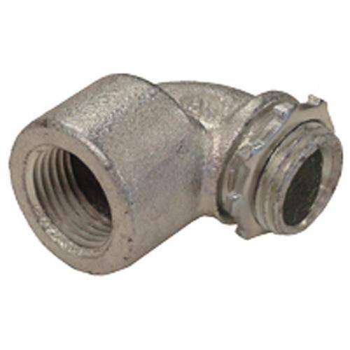 Appleton® LMF90-50L Non-Insulated Conduit Elbow, 1/2 in Trade, 90 deg, Malleable Iron