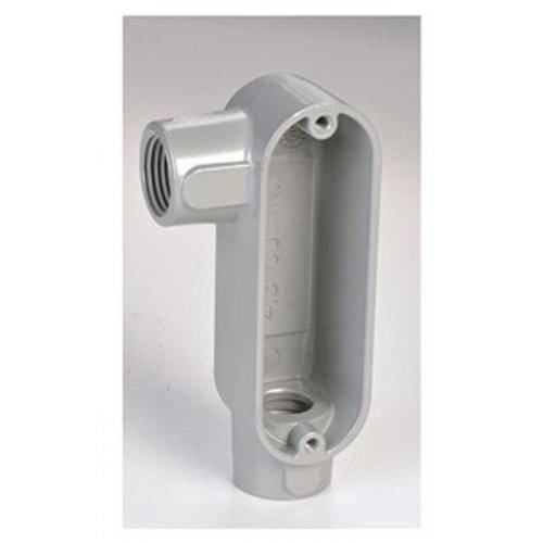 Appleton® UNILETS™ LR100T-A Type LR Conduit Outlet Body, 1 in Hub, Form 85 Form, 11.8 cu-in Capacity, Pressure Cast Aluminum, Epoxy Powder Coated