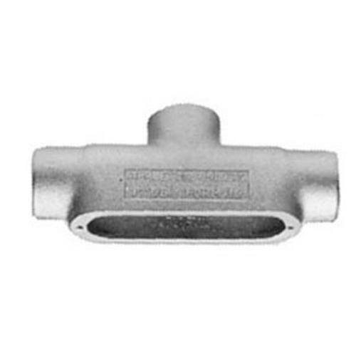 Appleton® UNILETS™ TB50-M Type TB Conduit Outlet Body, 1/2 in Hub, Form 35, 4.3 cu-in, Malleable Iron, Triple Coated