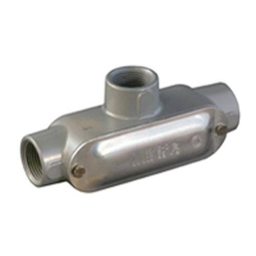 Appleton® UNILETS™ T-125ACGA Type T Conduit Outlet Body With Cover and Gasket, 1-1/4 in Hub, Form 85 Form, 34.8 cu-in Capacity, Pressure Cast Aluminum, Epoxy Powder Coated