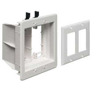 Arlington Industries, Inc. TVBU505 TV BOX™ Recessed Combo TV Box, 2-Gang