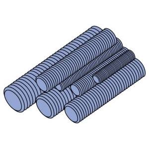 3/8"-16 TPI x 12', Unistrut HTHR037-12-SS Threaded Rod, UNC-2, Stainless Steel