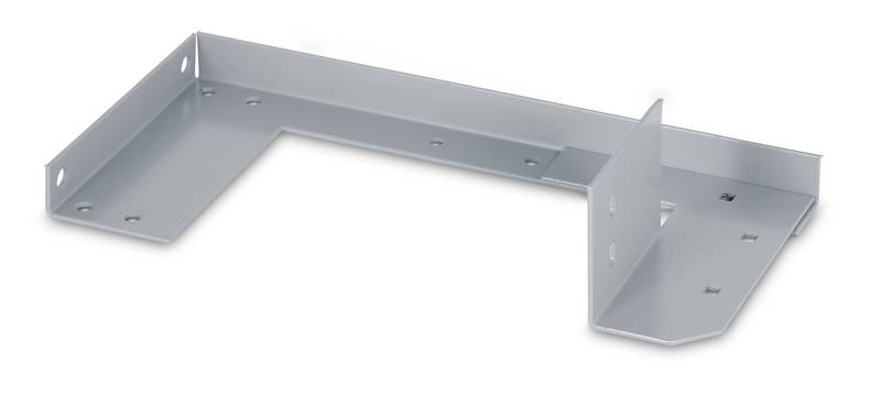 Austin Electrical Enclosures AB-22EP End Cap, 2.5 in H x 2.5 in W, for use with NEMA 1 Wireway, Cold Rolled Steel, Gray