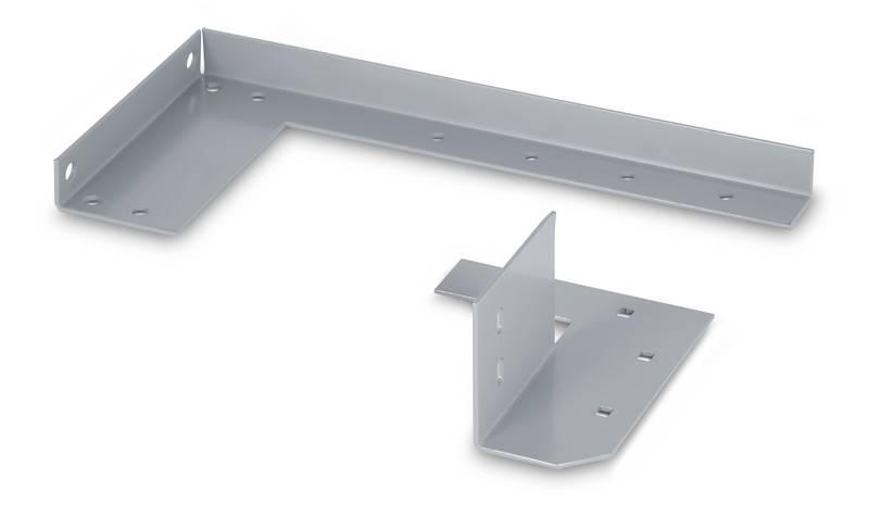 Austin Electrical Enclosures AB-22EP End Cap, 2.5 in H x 2.5 in W, for use with NEMA 1 Wireway, Cold Rolled Steel, Gray