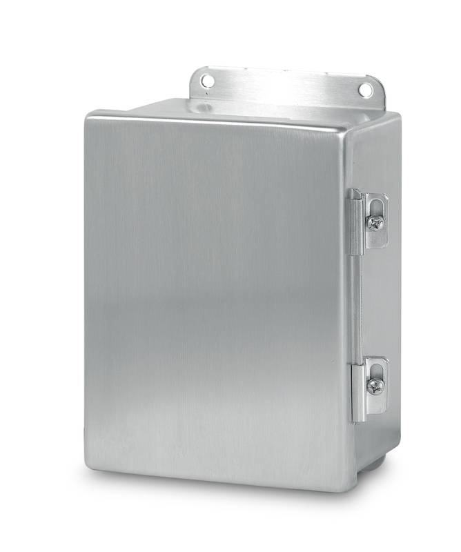 Austin Electrical Enclosures AB-16148JH Hinge Boxes, 16 in h x 14 in w x 8 in d, Screw Clamp cover, NEMA 12/NEMA 13 nema rating, Steel