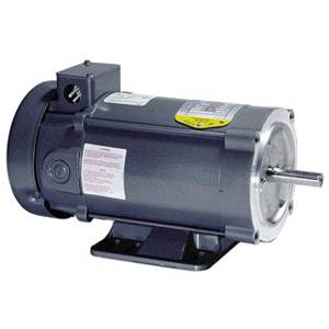 0.5 HP, 5.2 A, 90 VDC, ABB CD3450 SCR Drive Motor, 0.625" Shaft, 1750 RPM, TEFC