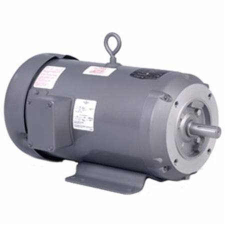 2 HP, 9.5 A, 180 VDC, ABB CD6202 SCR Drive Motor, 0.875" Shaft, 1750 RPM, TEFC