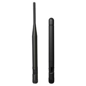 2.4 Giga Hertz, Banner Engineering Corp. 77816 Wireless Antenna, 82.5 MM H, 2 Gain, RP-SMA Male Connector