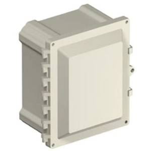 10 x 8 x 4, Banner Engineering Corp. 87035 Wireless Enclosure, NEMA 3R/4/4X/12/IP68, Polycarbonate,
