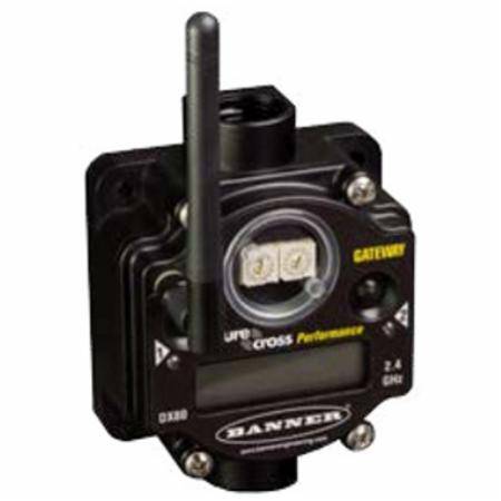 10 to 30 VDC, 900 Mega Hertz, 1 W, Banner Engineering Corp. 87096 Sensor Network I/O Data Radio, Polycarbonate,, 6 Mile