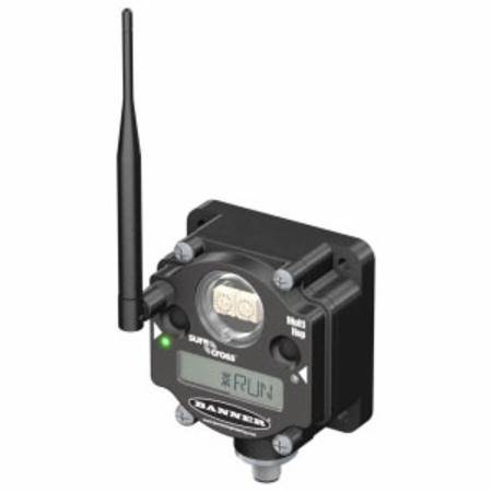 10 to 30 VDC, 900 Mega Hertz, 1 W, Banner Engineering Corp. 14390 Sure Cross® Multi-Hop Modbus Radio, Polycarbonate, Enclosed Terminal, 6 Mile
