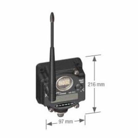 10 to 30 VDC, 2.4 GHz, 65 mW, Banner Engineering Corp. 19953 Sure Cross® Multi-Hop Modbus Radio, Polycarbonate,, 2 Mile