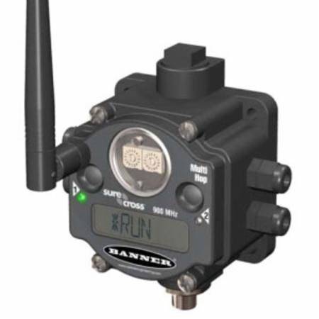 Banner Engineering DX80DR9M-H12E Data Radio, 900 MHz