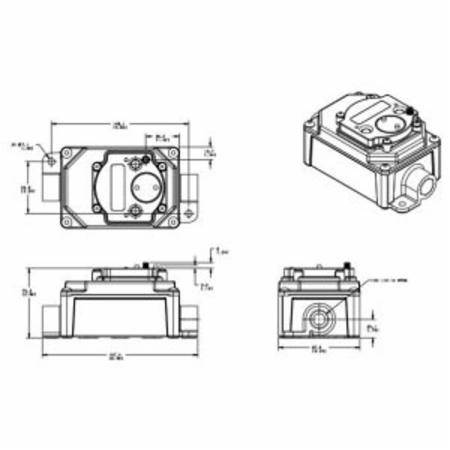 10 to 30 VDC, 2.4 GHz, 65 mW, Banner Engineering Corp. 86040 Sure Cross® Multi-Hop Modbus Radio, Polycarbonate, Integrated Battery, 2 Mile