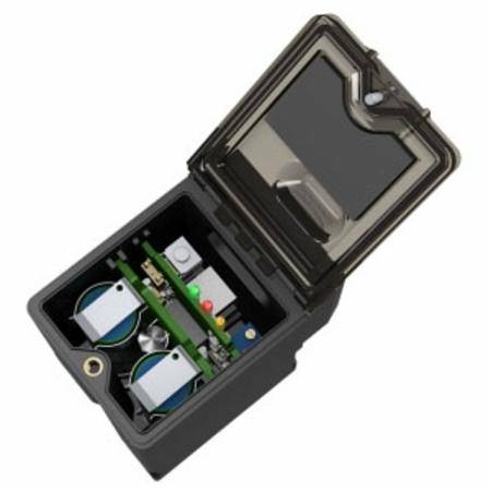 2.4 GHz, 65 mW, Banner Engineering Corp. 88439 Sure Cross® Temperature Sensor Node, Molded Reinforced Thermoplastic Polyester,, 2 Mile