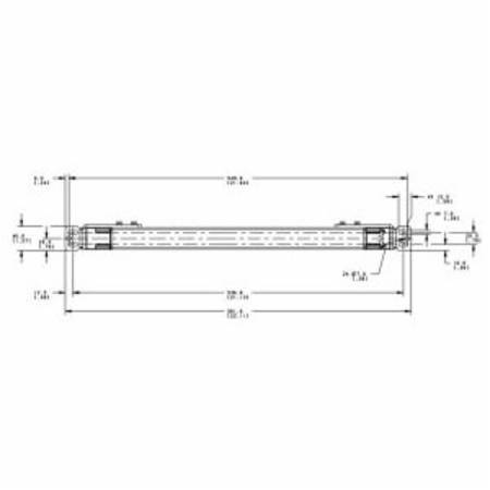 24 VDC, 40 MM Resolution, Banner Engineering Corp. 89784 EZ-SCREEN® LS Safety Light Curtain, 300 MM Pigtail with 8-Pin M12 Male Quick Disconnect, Emitter and Receiver