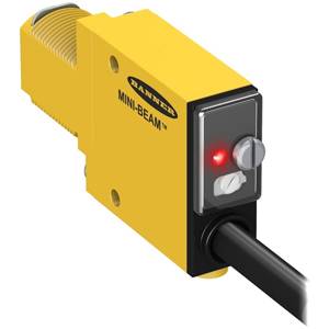 10 to 30 VDC, Banner Engineering Corp. 25649 MINI-BEAM® Fiber Optic Amplifier,