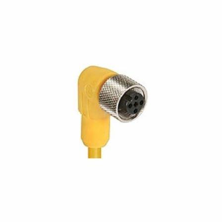 Hirschmann™ 600000427 Single End Cordset, 0.57 in Dia Female Connector, 10 m L Cable, 4 Poles