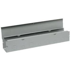 B-Line 8824 HSNK Quick-Connect Through Hole Wireway, 24 in L x 8 in W x 8 in H, Hinged Cover, Steel