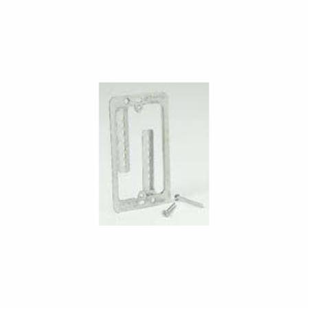 B-Line BB10L Cover Plate Mounting Bracket, Steel, For Use With Low Voltage Outlet