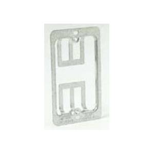 B-Line BB10 1-Gang Plate Mounting Bracket, For Use With Low Voltage Outlet, Bracket Mount, Steel