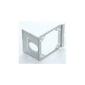 EATON B-Line BB4-23 Box Support, 4 x 4-11/16 in Box, Panel Mount, Steel, Pre-Galvanized