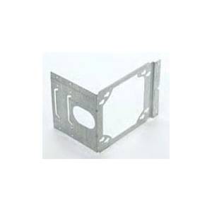 B-Line BB4-4 BB4 Box Support, 4 x 4-11/16 in Box, Panel Mount, Steel, Pre-Galvanized