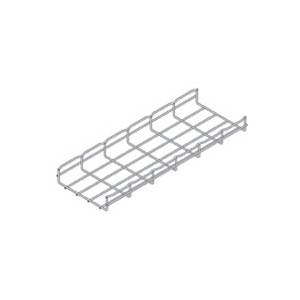 B-Line FLEXTRAY™ FT2X2X10ELG Straight Section Cable Basket Tray, 2 in D Loading, 10 ft L x 2 in W, Steel