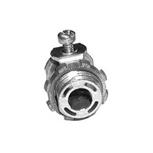 3/8" Bridgeport Fittings 570-DCR2 Metal Clad/Armored Cable Strap Connector