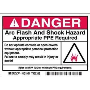 Brady Worldwide Inc. 101951 Safety Sign