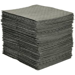 15" x 19", Brady Worldwide Inc. MRO100 MRO Plus® Absorbent Pad, Meltblown Polypropylene