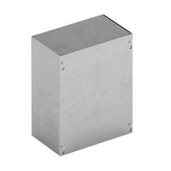B-Line 16166 SCGV NK Junction Box, 16 in H x 16 in W x 6 in D, Screw Cover, NEMA 1/IP30 NEMA Rating, Steel