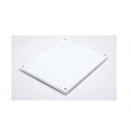 B-Line AW3024P Flange Enclosure Panel, 20.87 in W x 26.87 in H, Steel, White