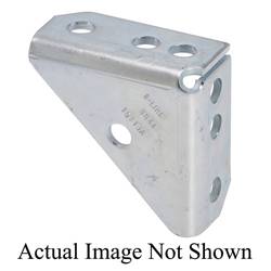 B-Line B822W End Cap, For Use With 1-5/8 x 1-5/8 in B22, B24 Series Channel, PVC