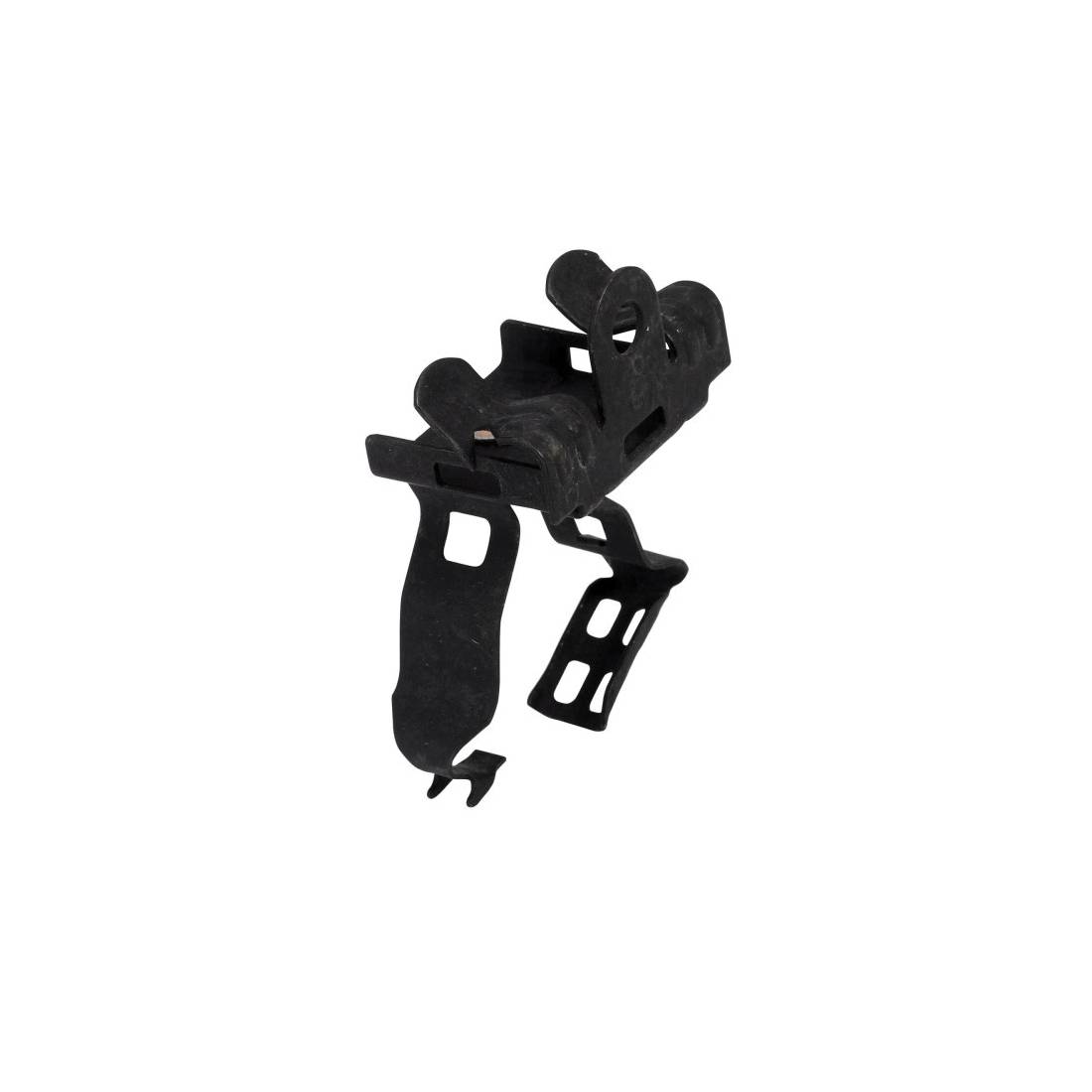 EATON B-Line Guide-Rite™ BG-6-U-2-4 Conduit to Beam Fastener, 3/8 in Conduit, 1/8 to 1/4 in THK Flange, 75 lb Load, High Carbon Steel, Zinc Phosphate