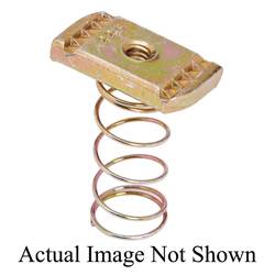 EATON B-Line N224SS6 200 Standard Channel Nut With Spring, 1/4-20 Thread, 1/4 in THK, For Use With B22, B24, B26 and B32 Series Medium Channel, 316 Stainless Steel