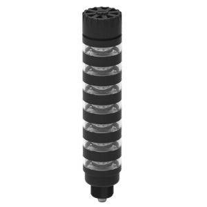 18 to 30 VDC, 100 mA, Banner Engineering Corp. BFTL50BL7AKQ (804974) Programmable Tower Light, 7-Segment