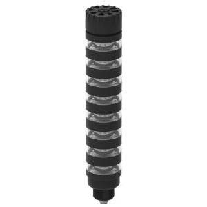 18 to 30 VDC, 100 mA, Banner Engineering Corp. BFTL50BL8AKQ (804975) Programmable Tower Light, 8-Segment