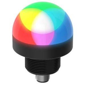 10 to 30 VDC, 132 mA, Banner Engineering Corp. BFK50PLSQ (808253) Programmable Indicator, Multi-Color