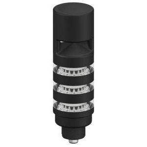 10 to 30 VDC, 220 mA, Banner Engineering Corp. BFTL50PBL3AOSIQ (808445) Programmable Tower Light, 3-Segment