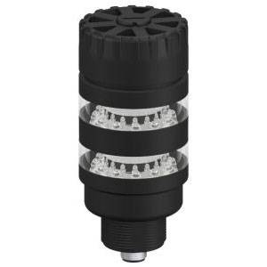 10 to 30 VDC, 220 mA, Banner Engineering Corp. BFTL50PBL2AQ (809371) Programmable Tower Light, 2-Segment